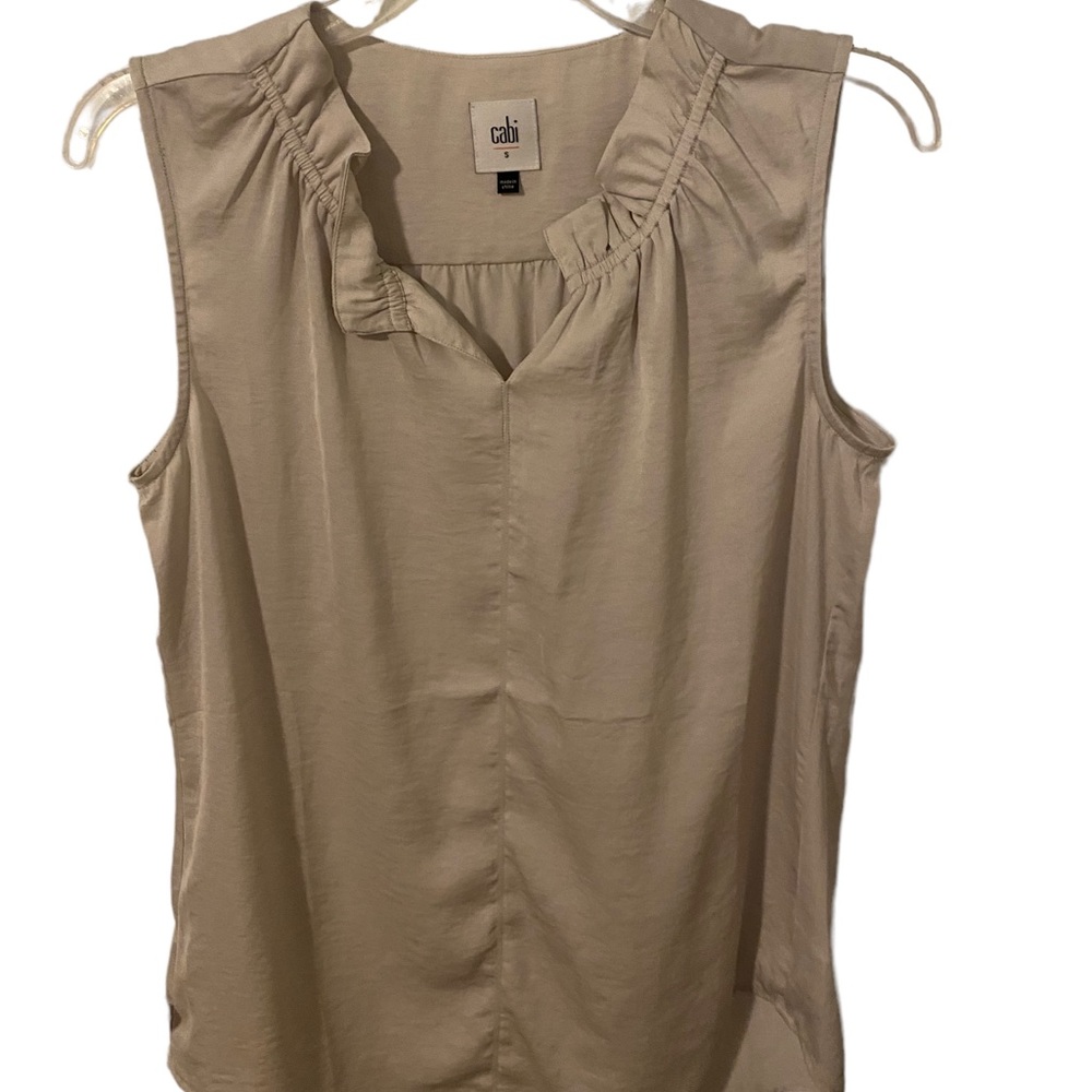 Cabi cream blouse